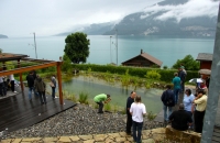 Visite d'une baignade biologique BioNova - Rencontre BioNova 2012 en Suisse