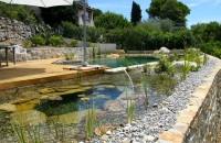 Piscine naturelle BioNova à filtration biologique dans le Var - Région PACA