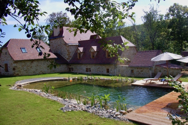 Piscine naturelle Lot