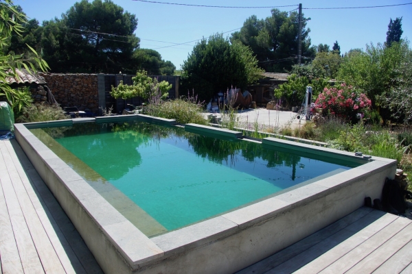 Baignade naturelle dans l'Hérault