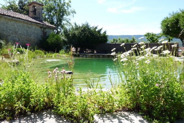 Piscine naturelle Drôme