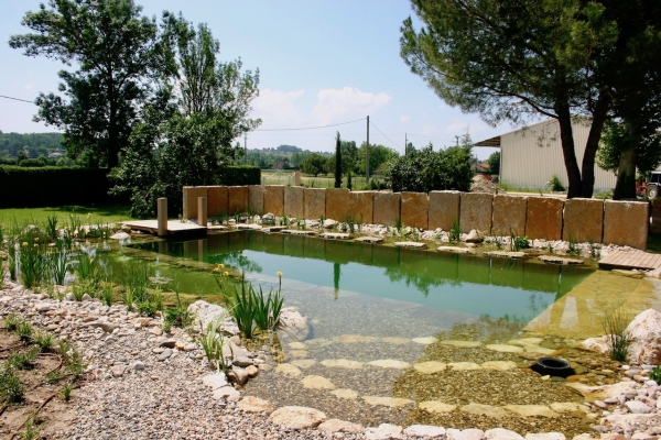 Piscine naturelle Lot