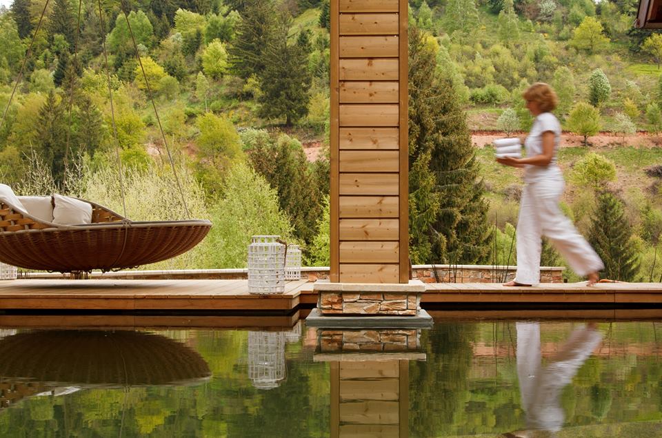 Piscine écologique BioNova du Nature-Spa de la Chenaudière 