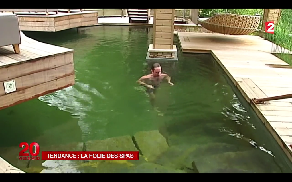 Baignade naturelle BioNova - Reportage France 2