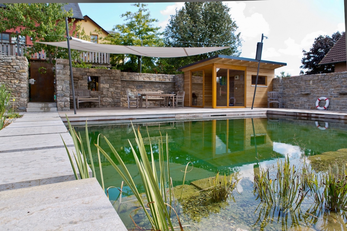 Piscine naturelle Contemporaines