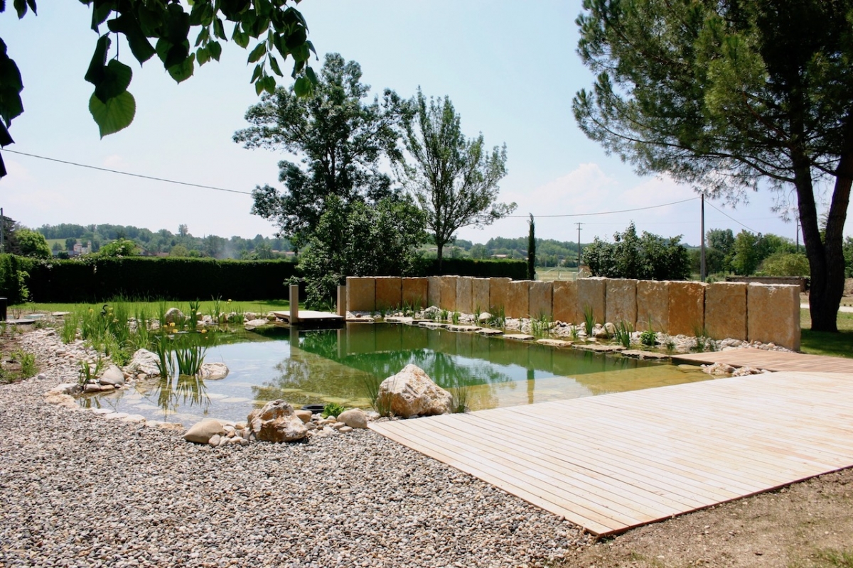 Piscine naturelle Lot