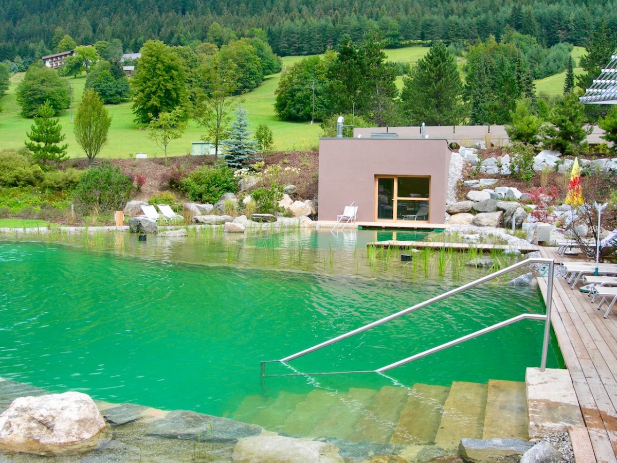 Piscine écologique hôtel Autriche