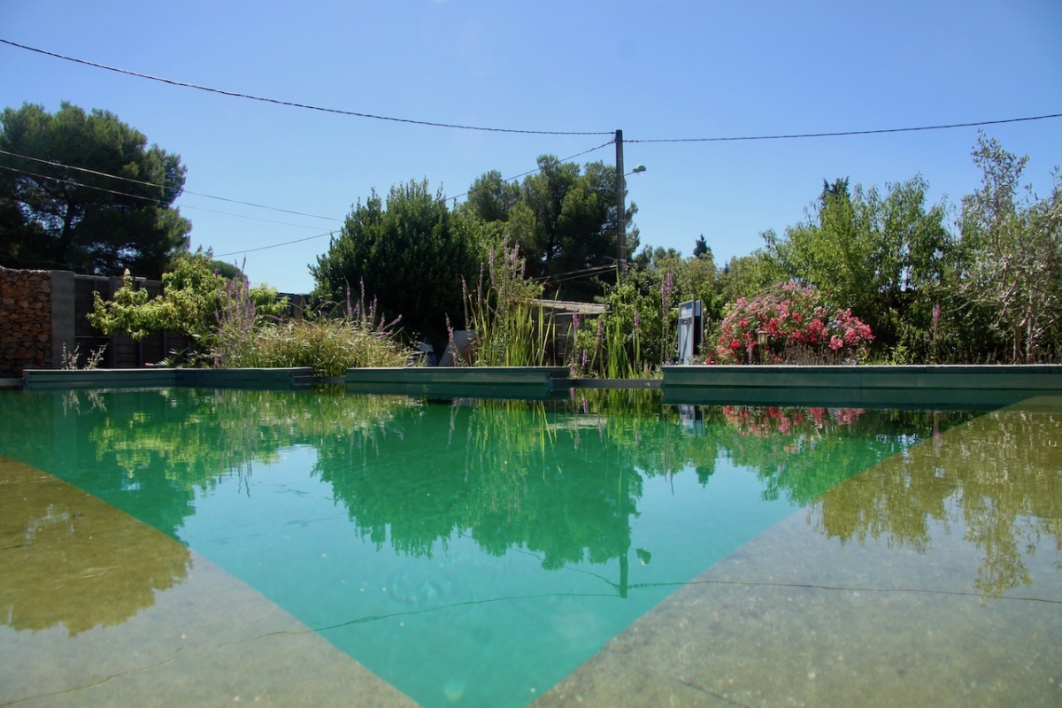 Baignade naturelle dans l'Hérault